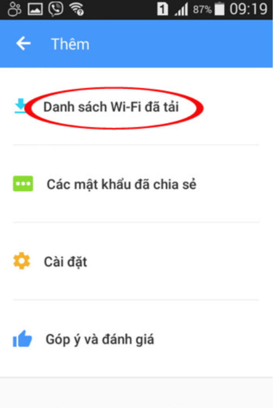 Xem danh sách mật khẩu máy tính đã lưu trong ứng dụng