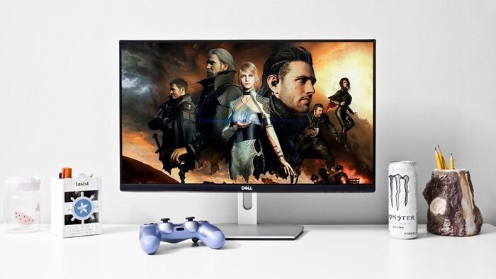 Màn hình máy tính đẹp nhất Dell S2421H với thiết kế tối giản