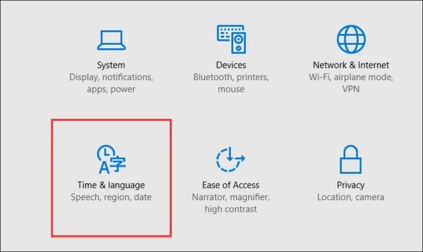 Cài đặt bàn phím tiếng Hàn trên máy tính Windows
