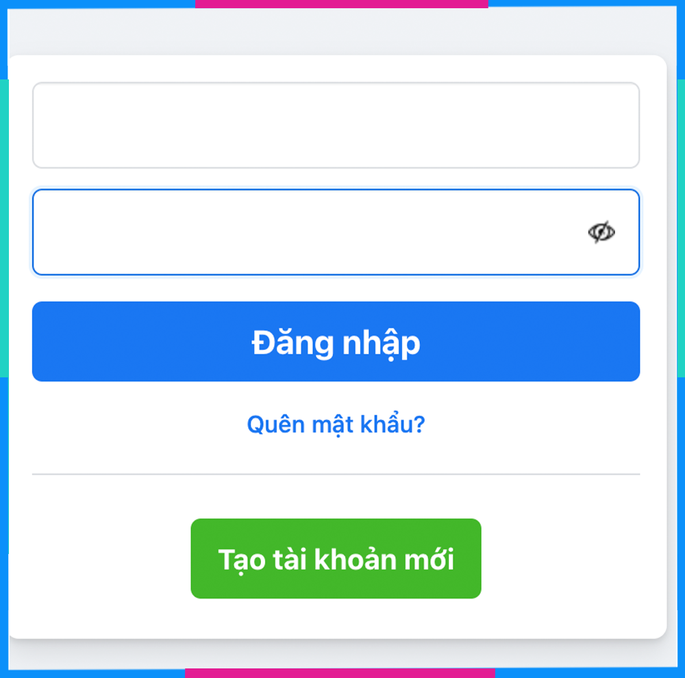 Lưu mật khẩu Facebook trên máy tính bước 1