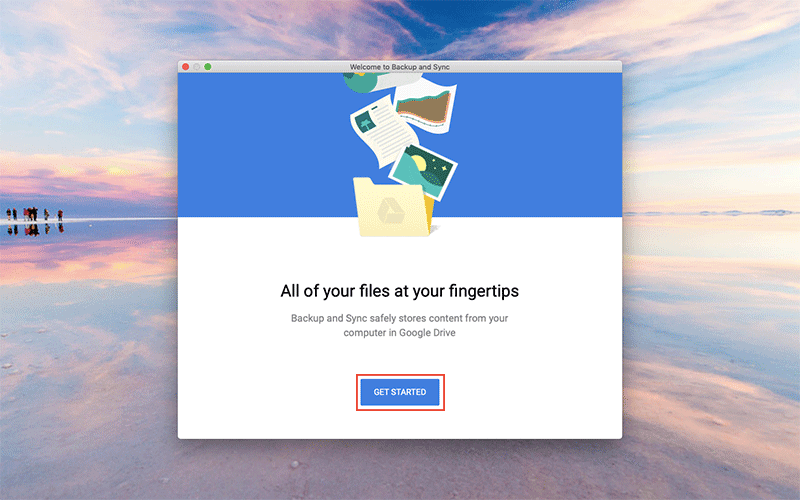 Đăng nhập tài khoản và cấp quyền cho Google Drive