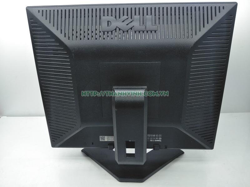 Mặt sau màn hình Dell 19 inch vuông thể hiện cổng kết nối