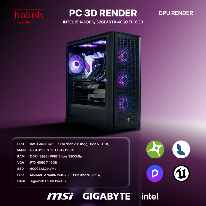 PC 3D Intel