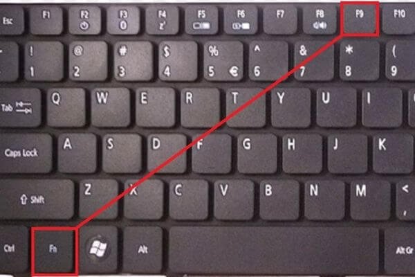 Cách bật/tắt đèn bàn phím máy tính phát sáng trên laptop Acer