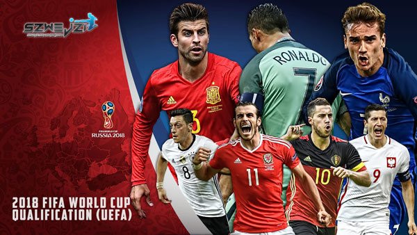 Hình nền cúp vàng World Cup 2018 trên nền sân vận động