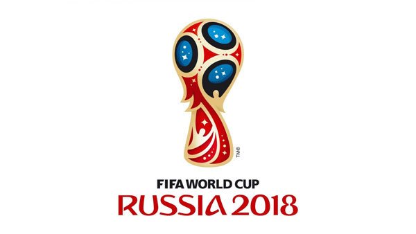 Hình nền trái bóng với màu sắc cờ Nga 2018