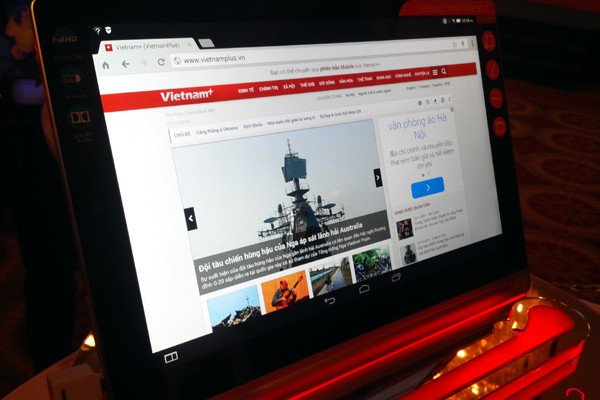 Máy tính bảng tích hợp máy chiếu: Tiên phong từ Lenovo