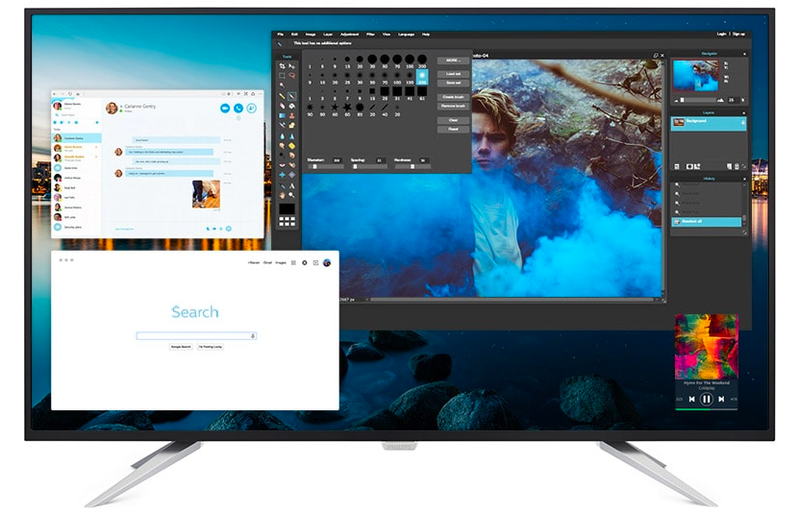 Màn hình Philips 4K Ultra HD hiển thị chi tiết hình ảnh sắc nét