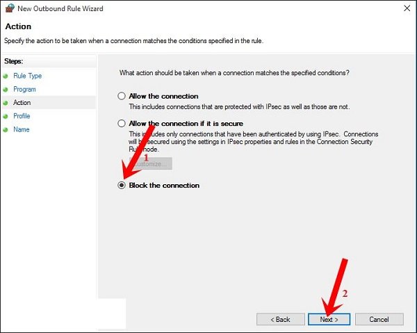 Chơi game online trên máy tính: Chặn kết nối