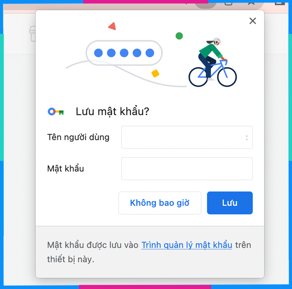 Lưu mật khẩu Facebook trên máy tính bước 2