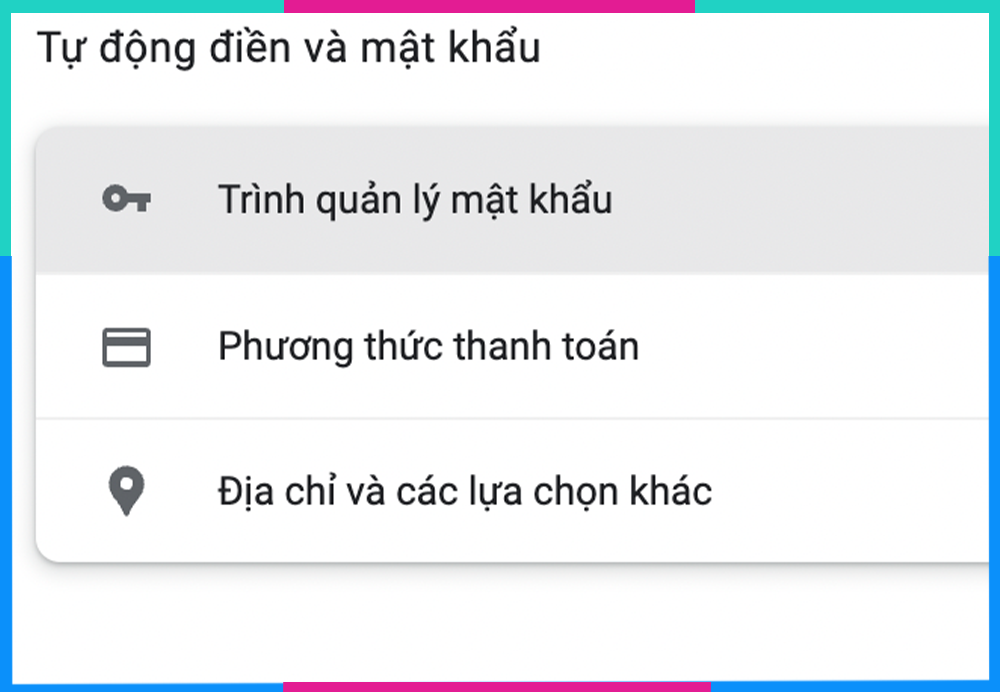 Xem mật khẩu Facebook đã lưu máy tính bước 3