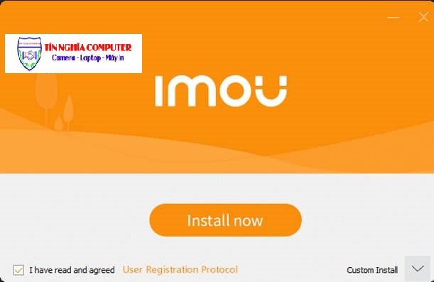 Giải nén phần mềm IMOU Life PC