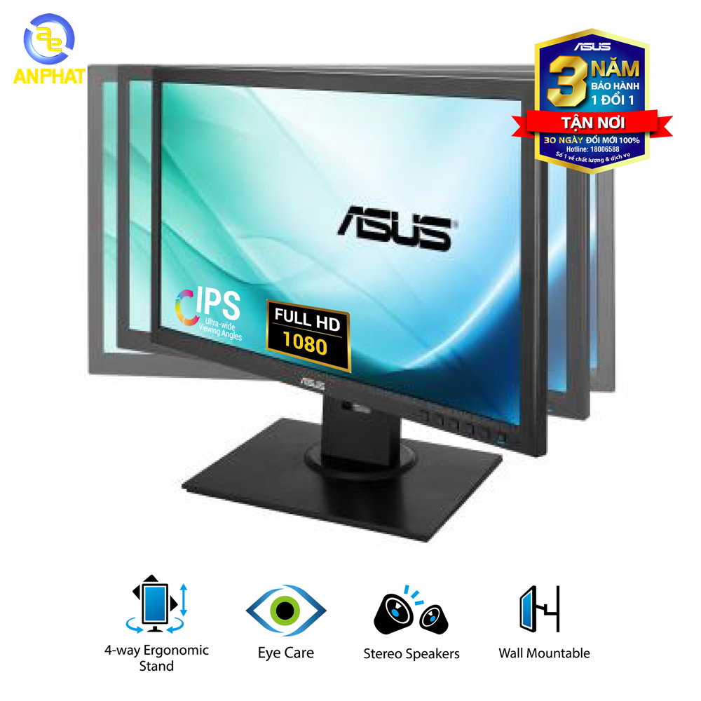 Công nghệ bảo vệ mắt Low Blue Light và Flicker-Free trên Asus BE229QLB
