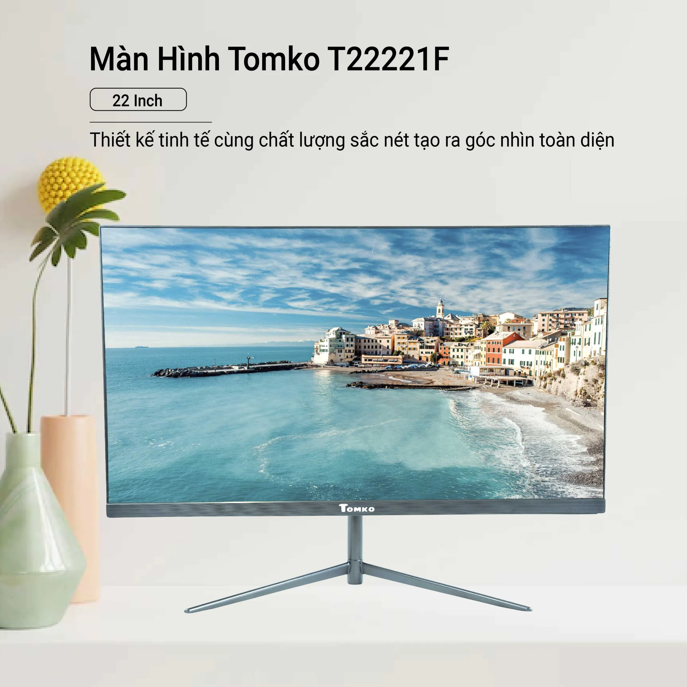 Màn hình tràn viền máy tính hiện đại và tiết kiệm năng lượng