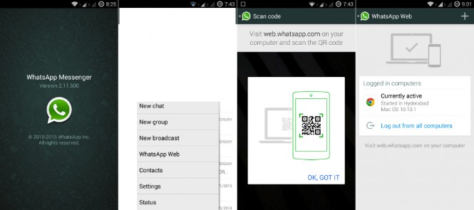 Quét Mã QR Đăng Nhập WhatsApp Desktop