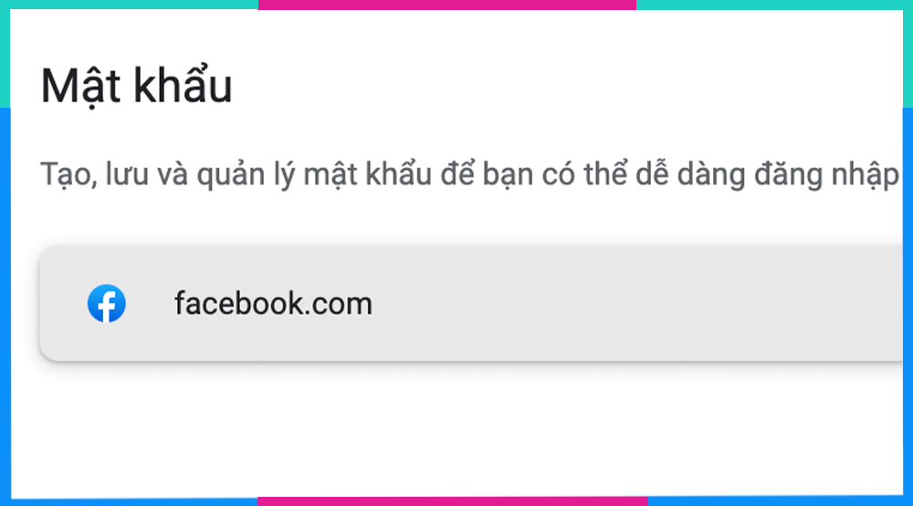 Bỏ lưu mật khẩu Facebook trên máy tính bước 4