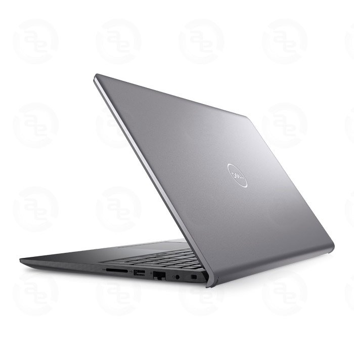 Góc cạnh của laptop Dell Vostro 15 3520, làm nổi bật thiết kế chắc chắn của máy tính RAM 16GB Core i7.