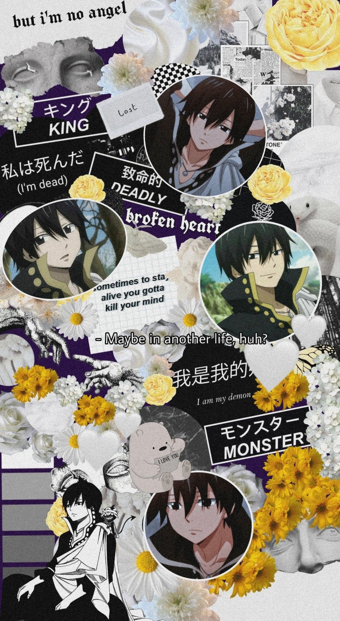 Hình ảnh Zeref bí ẩn trong Fairy Tail