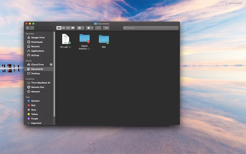 Kiểm tra trạng thái đồng bộ Google Drive trên máy tính