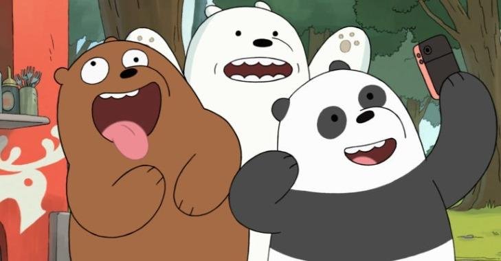 Hình ảnh những chú gấu đáng yêu từ phim We Bare Bears