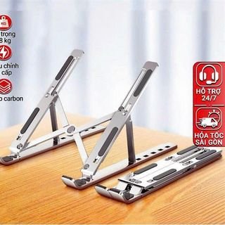 Giá đỡ laptop, iPad gập gọn 16 inch, phụ kiện máy tính giá sỉ di động