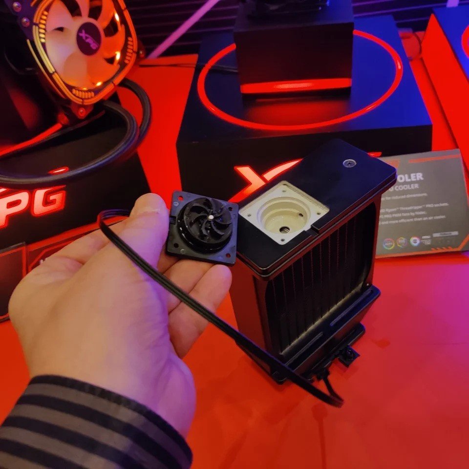 Cấu tạo bên trong XPG Hybrid Cooler