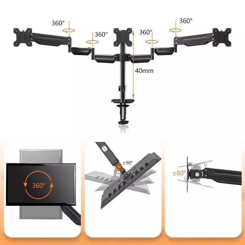 Giá Đỡ 3 Màn Hình Máy Tính: Nâng Tầm Hiệu Suất Làm Việc