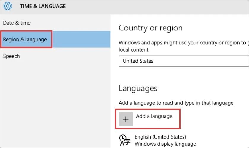 Chọn thêm ngôn ngữ cho bàn phím máy tính tiếng Hàn