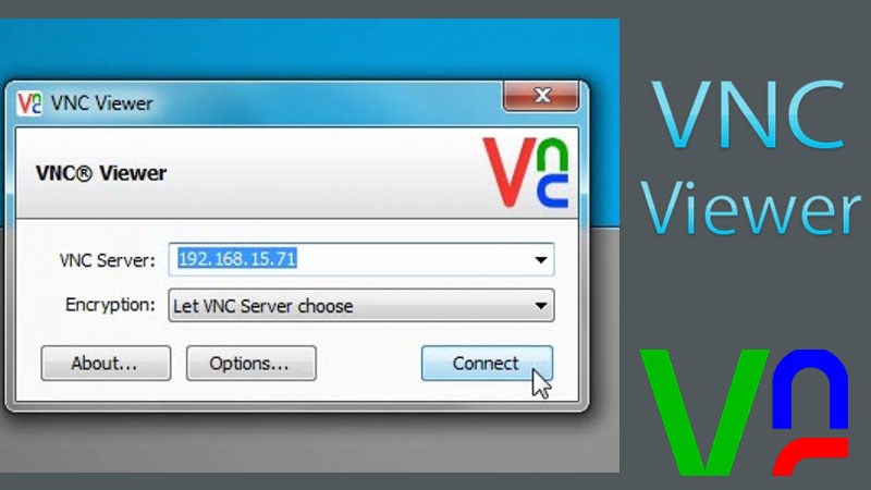 VNC Viewer giao diện điều khiển máy tính từ xa