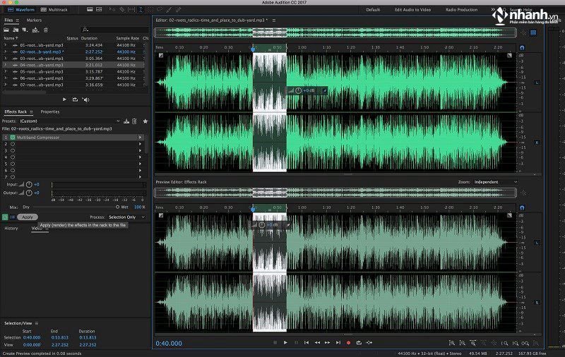 Adobe Audition - Phần mềm thu âm chuyên nghiệp hàng đầu cho máy tính