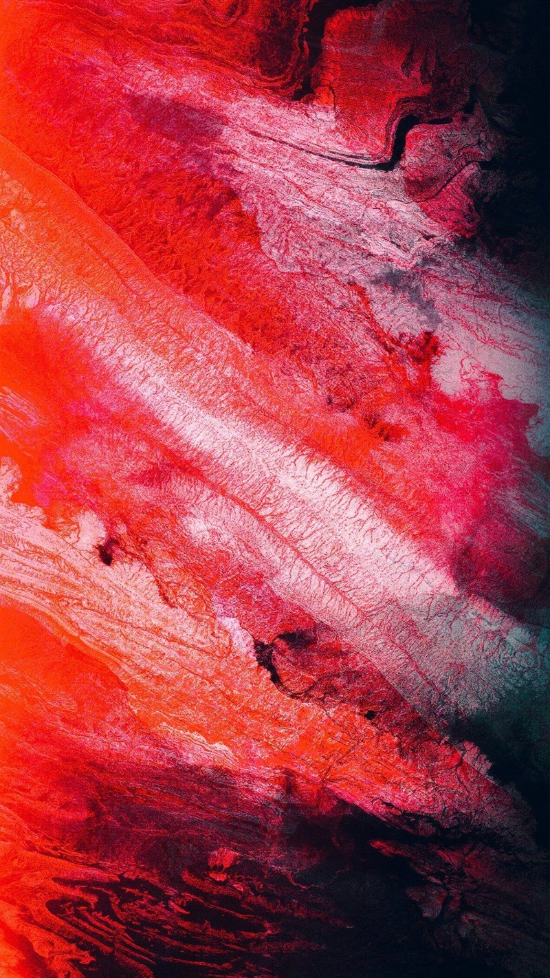 Ảnh đẹp Full HD cho điện thoại với đường nét nghệ thuật đỏ