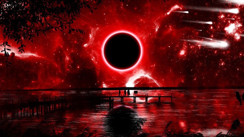 Ảnh đẹp Full HD cho máy tính với chi tiết đỏ kim loại sang trọng