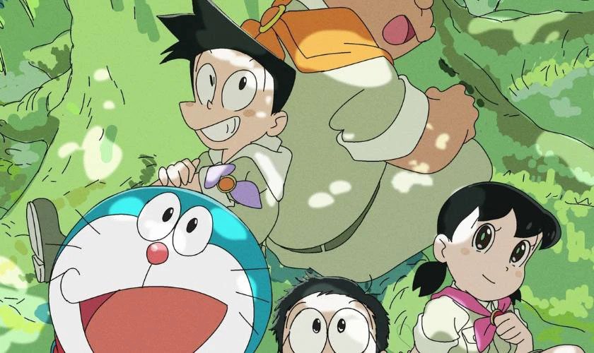 Ảnh Doremon cute vui cùng các bạn dễ thương