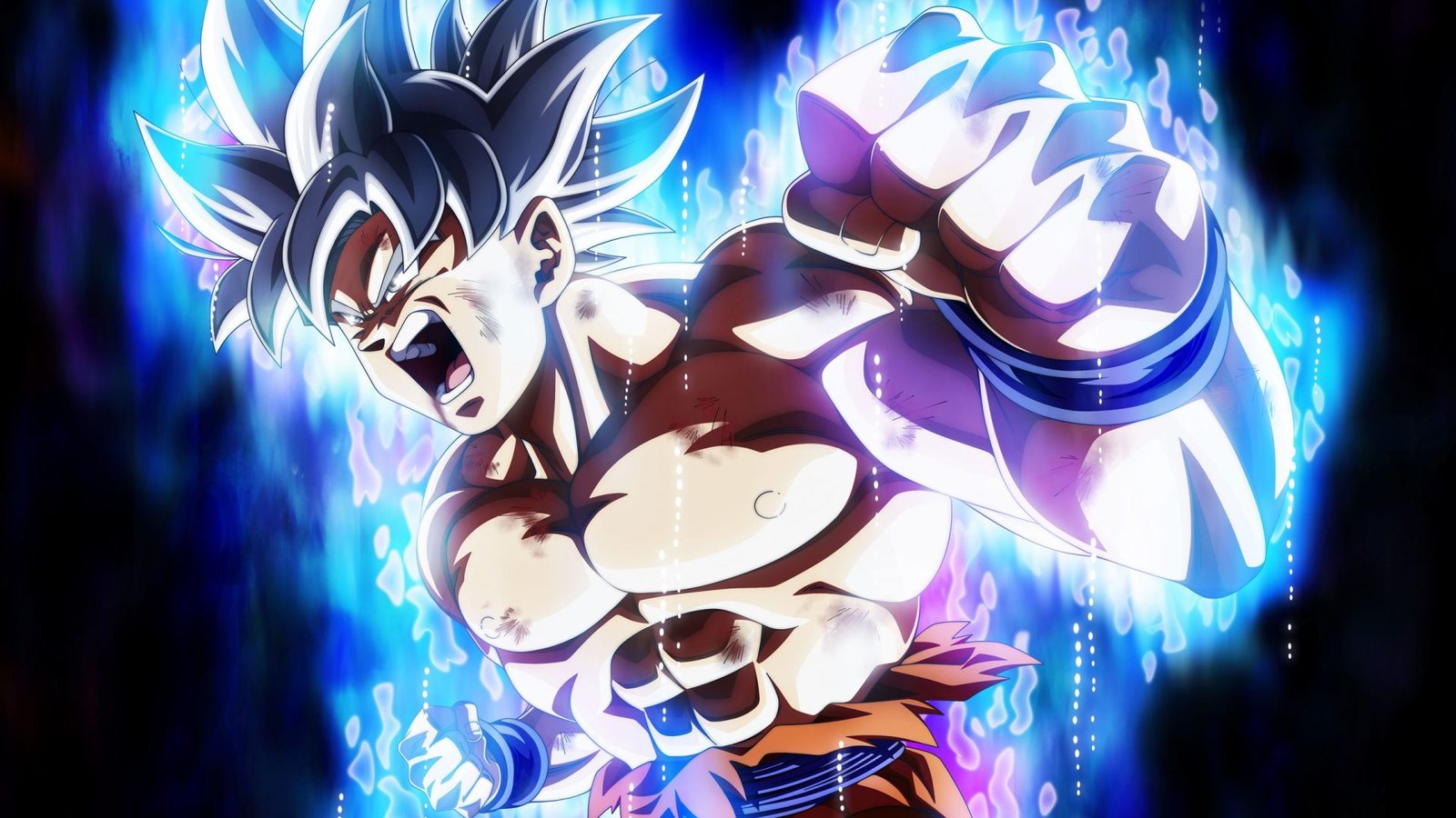 Ảnh nền đẹp Dragon Ball Goku và rồng Shenron