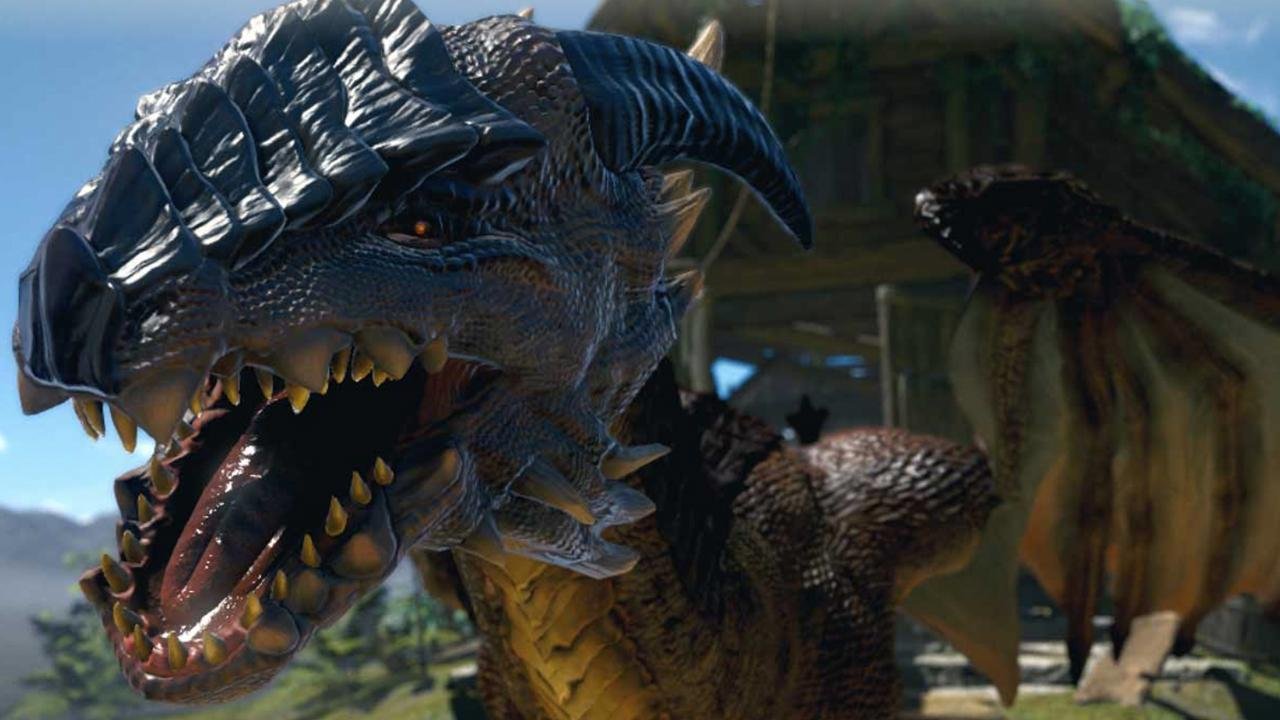 Hình nền rồng 3D ăn thịt mạnh mẽ cho máy tính