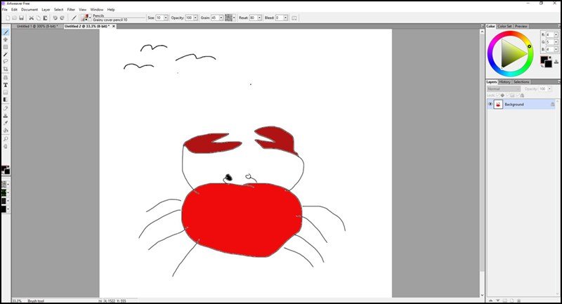 Với phần mềm vẽ trên máy tính, bạn có thể tạo ra những tác phẩm nghệ thuật tuyệt vời mà không cần đến bất kỳ vật liệu nào. Bạn có thể vẽ và sửa đổi lại nhiều lần cho đến khi đạt được điều mình mong muốn.