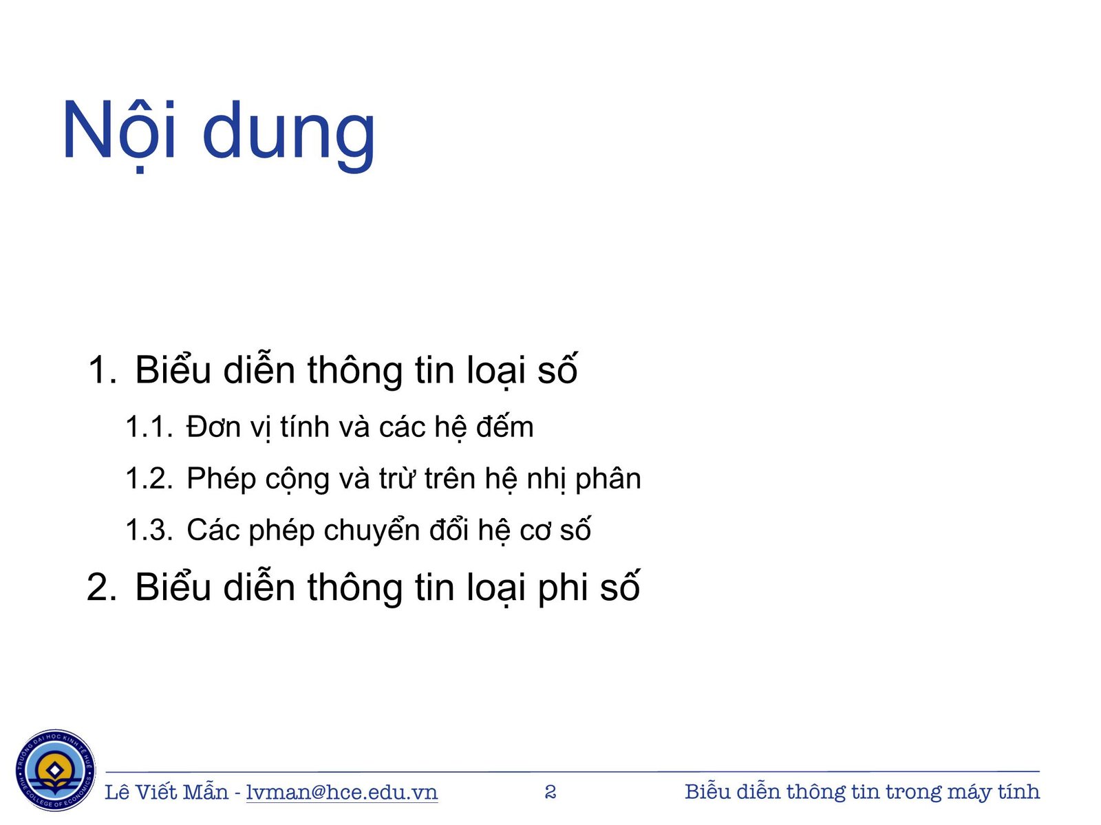 Biểu Diễn Trong Máy Tính Gồm Mấy Loại Thông Tin Cơ Bản?