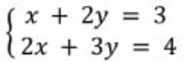 Ví dụ bài toán hệ phương trình 2 ẩn giải trên máy tính Casio