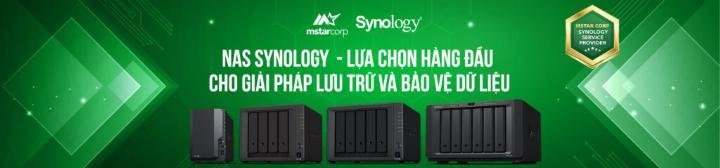 Bảo vệ dữ liệu với thiết bị lưu trữ lâu dài NAS Synology