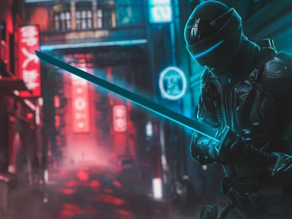 Bộ ảnh nền Neon Lights huyền ảo cực đẹp giúp màn hình desktop ấn tượng