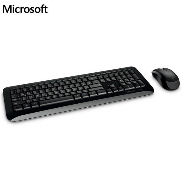 Bộ Bàn Phím Chuột Không Dây Microsoft 850 được thiết kế rộng rãi.