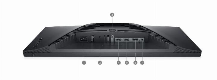 Các cổng kết nối của màn hình Dell S2421HGF