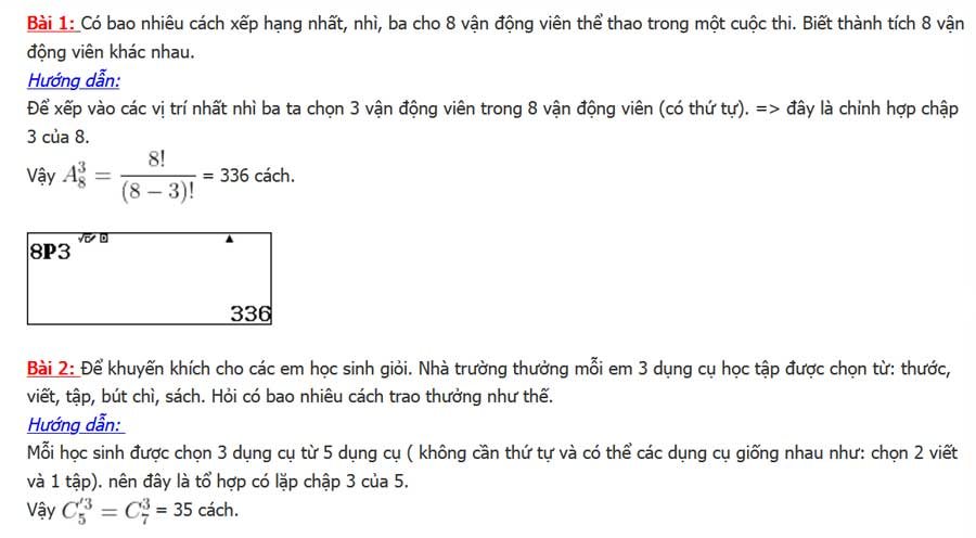 Máy tính Casio FX-580VNX hỗ trợ bấm xác suất