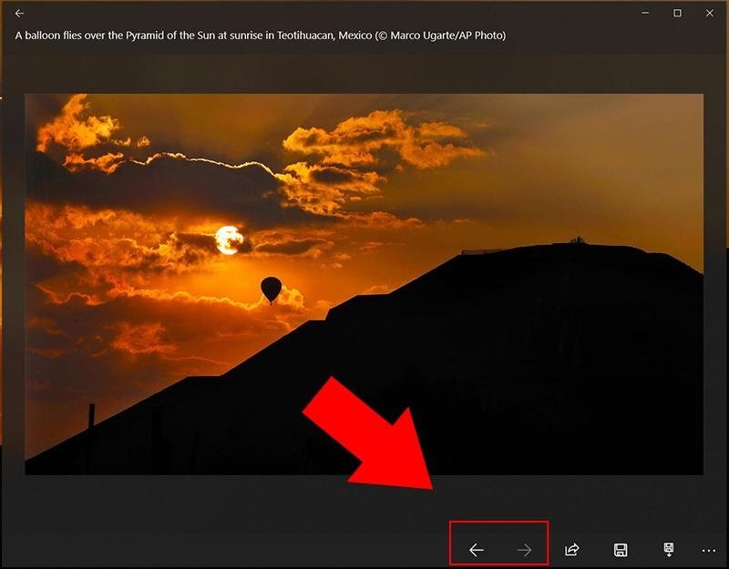 Thay đổi hình nền trong màn hình trình chiếu của Dynamic Theme