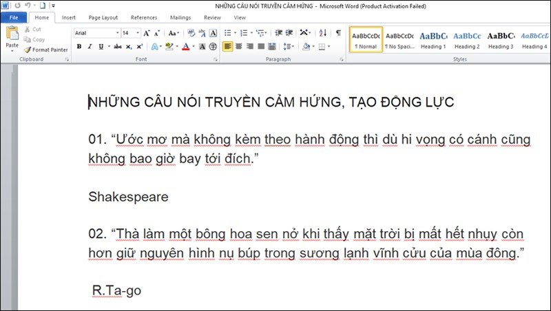 Mở file Word với trang cần chuyển đổi thành ảnh trên máy tính