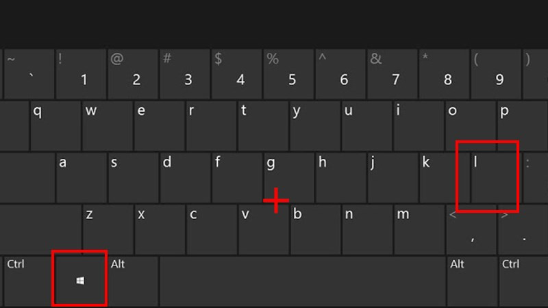 Cách khóa màn hình máy tính nhanh bằng tổ hợp phím Windows L
