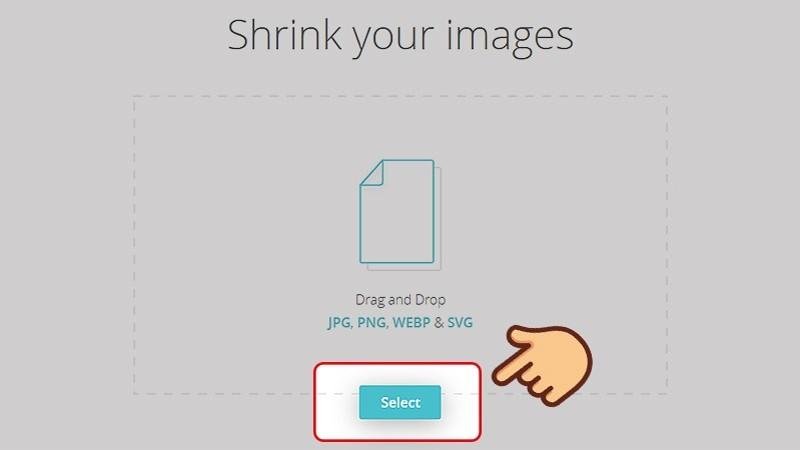 Cách nén ảnh trên máy tính bằng Shrink Me chọn ảnh