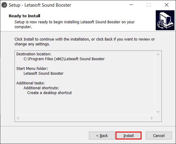 Tiến hành cài đặt Sound Booster để tăng âm lượng máy tính