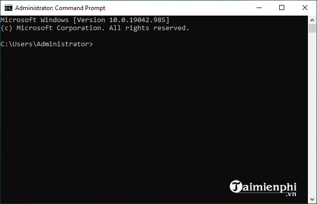 Mở hộp thoại Run để truy cập Command Prompt trên Windows kiểm tra ping