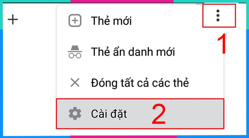 Xem mật khẩu Facebook đã lưu Android bước 1